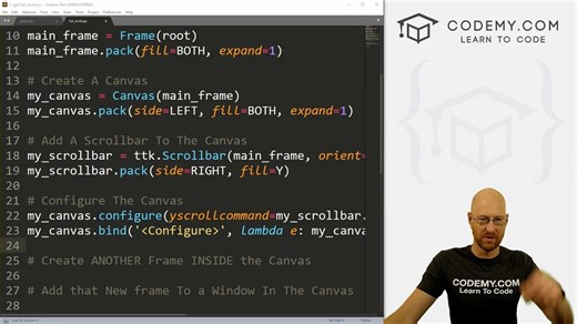 #96--Adding-a-Full-Screen-ScrollBar-Python-Tkinter-GUI-Tutorial