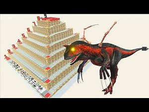 Escape From Alien Carnotaurus Dinosaur - Animal Revolt Battle Simulator