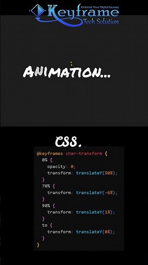 Create CSS Text Animation | Text Animation HTML & CSS