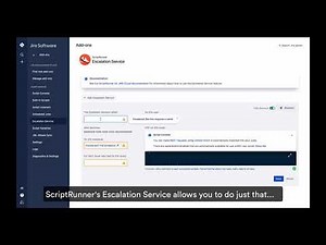 How-to: Setup an Escalation Service in ScriptRunner for Jira Cloud