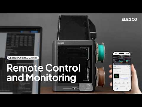 How to Remote Control and Monitor the Centauri Carbon 2 Combo