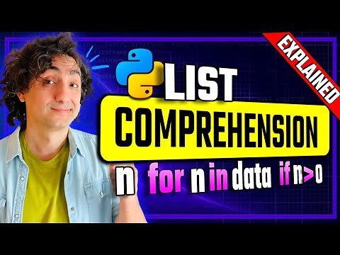 Python List Comprehension (Visually Explained) | The Cleanest Way to Code | #Python Course 33