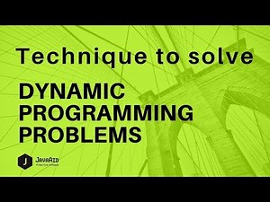 Dynamic Programming Techniques | Dynamic Programming Tutorial | EP2