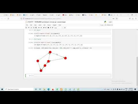 Lect 02: Types of Graphs with Networkx ||Directed Graph using Python