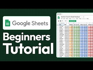Google Sheets Tutorial for Beginners (2026)