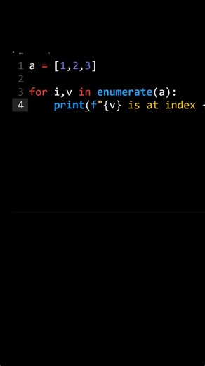How To Loop Through A Python List With Index and Value