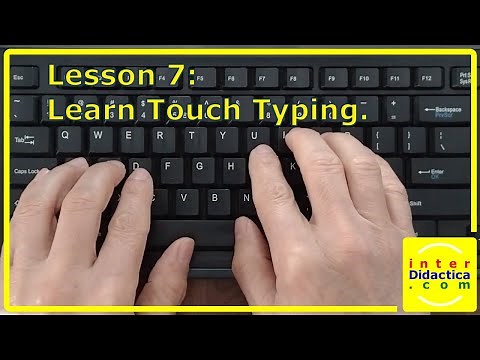 Lesson 7: Learn Touch Typing. Free Typing Course.