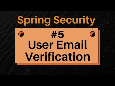 User Signup with Email Verification 🔥 Spring Boot + Spring Security