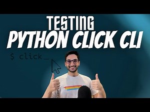 How to test your Python Click CLI