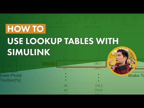 How to Use Lookup Tables with Simulink