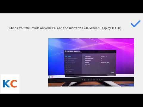How to Fix Alienware Monitor No Sound – Enable Audio Device & Volume