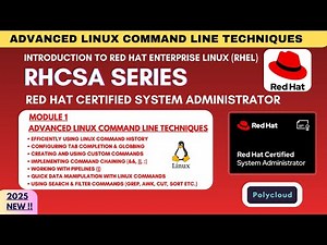 Advanced Linux Command Line Techniques | Red Hat (RHEL) RHCSA Tutorial 2025