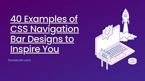 100  CSS Navigation Bar Example with HTML Code With CSS
