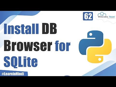 How to Install DB Browser for SQLite in Windows | Python Tutorial