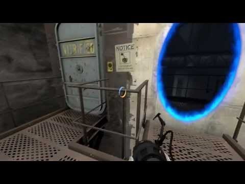 Portal 2 walkthrough HD - chapter 6: The Fall