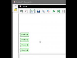 Tecq Mate | Flowgorithm | Flow chart for loop output only 1 to 4