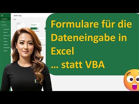 Create forms in Excel easily and without VBA