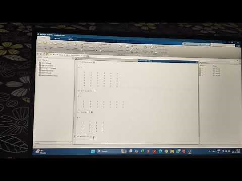 How to generate different types of matrices with MATLAB commands|MATLAB tutorials