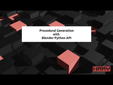 Procedural Generation with Blender Python API