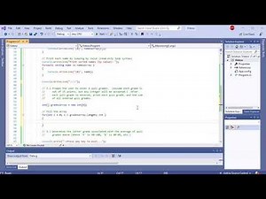 C# Examples using Arrays