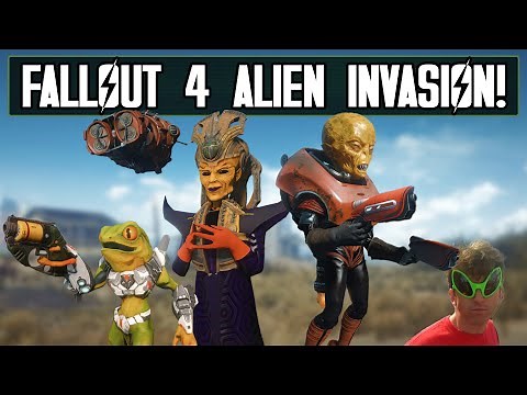 Aliens Are Invading Fallout 4! - Mod review