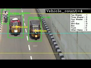 Vehicle Detection and Counting using Python OpenCV | Final Year Major Project for CSE
