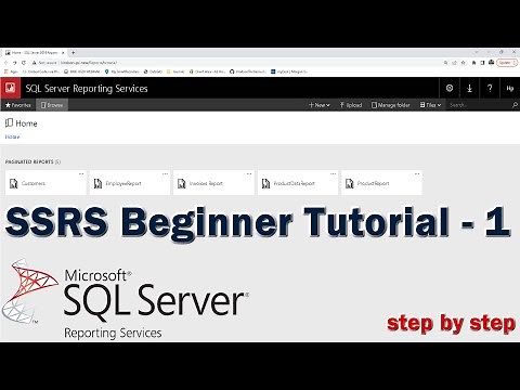 SQL Server Reporting Services (SSRS) Tutorial for Beginners - 1