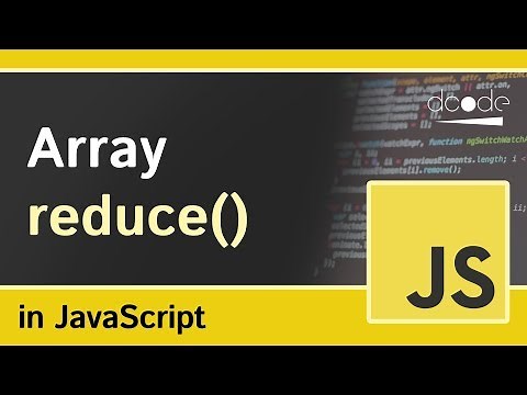 Javascript Tutorial - Array Reduce