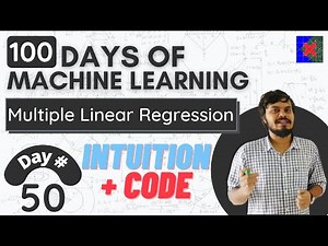 Multiple Linear Regression | Geometric Intuition & Code