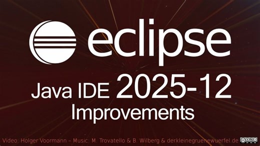 Eclipse 2025-12 Java IDE Improvements | Eclipse IDE