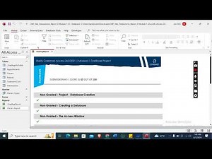 Shelly Cashman Access 365/2021 | Module 1: Textbook Project #shellycashman #module3 #textbookproject