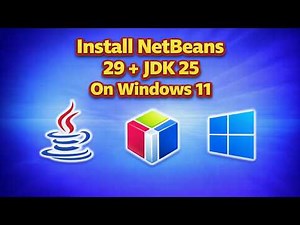 How to Install Apache NetBeans 29 + JDK for Java in Windows 10