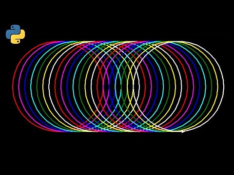 Python Turtle - Circular Pattern Tutorial