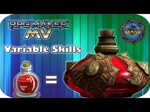 Variable Skills - RPG Maker MV Tutorial - How To Use Variables In Skills and Items