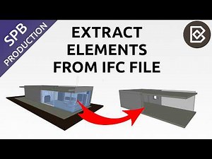 How to Extract Elements from IFC File using Bonsai BIM