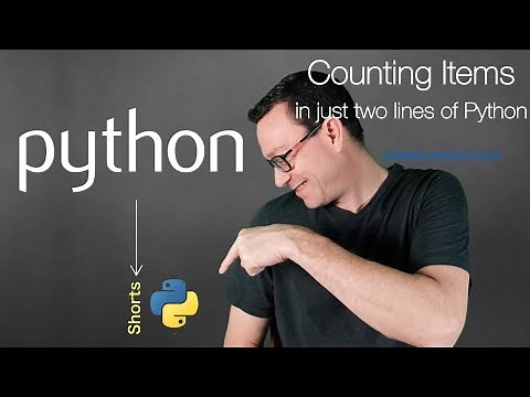 Counting the number of times items appear with collections.Counter and Python - A Python short