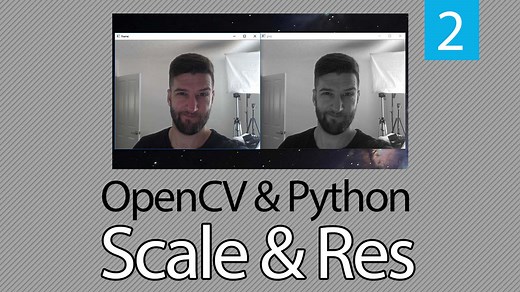 OpenCV & Python: How to Change Resolution or Rescale Frame
