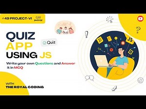 Build a Quiz App with JavaScript | JavaScript Tutorials for Beginners