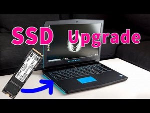 How to upgrade Alienware laptop with SSD drive