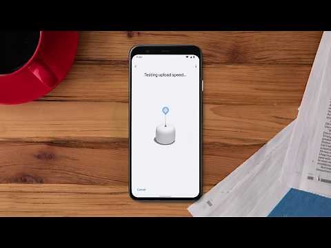 How to run a speed test with Nest Wifi