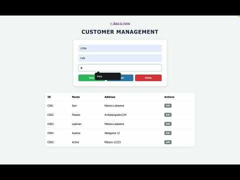 SPRING BOOT POS SYSTEM IJSE GDSE 74 Savinthi Vipulma