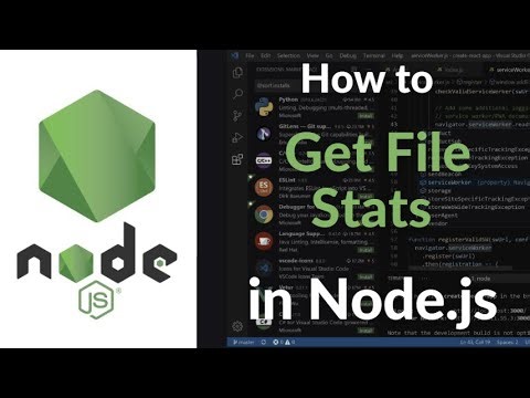 How to Get File Stats in Node.js | File System Metadata Retrieval with fs Module Tutorial