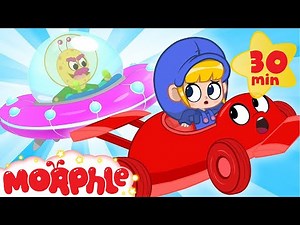 Alien Racecar! - My Magic Pet Morphle | Cartoons For Kids | Morphle TV