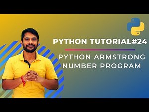 Python Armstrong Number Program (For 3 Digit Number) - In Hindi