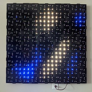 interactive analog LED wave array