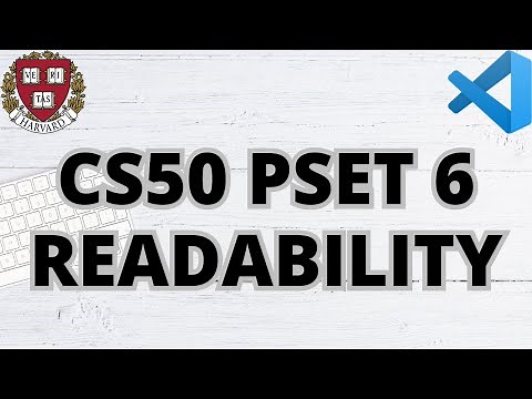 CS50 READABILITY | PROBLEM SET 6 | SOLUTION