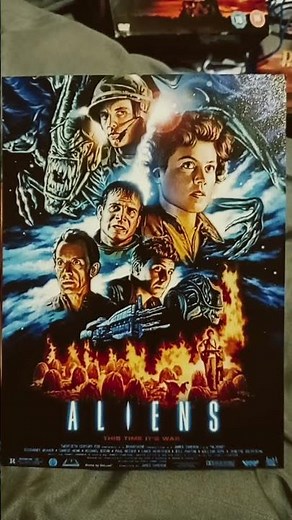aliens 1986 alternative movie poster