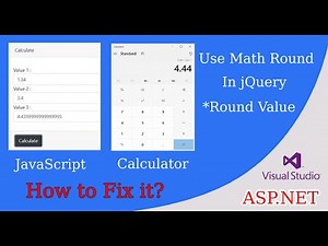 ASP.NET : How to round value in JavaScript (use Math.Round)