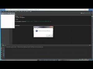 Python GUI with Tkinter - 12 - Messagebox