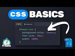 CSS Basics in 9 Minutes